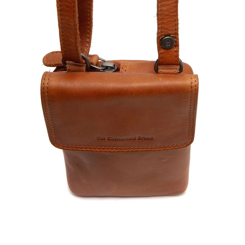 The Chesterfield Brand Mobilväska Langely - Cognac
