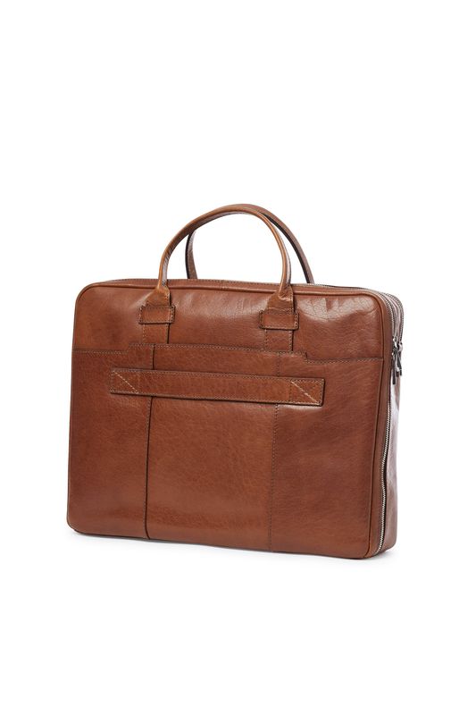 Saddler Datorväska Vadstena midbrown