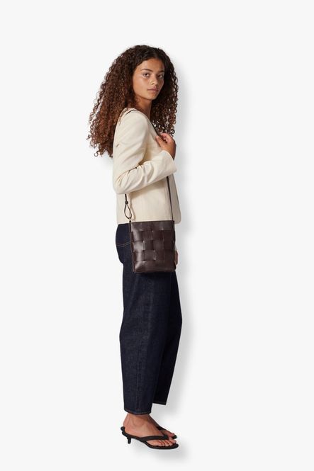 Huvudbild Adax Shoulderbag Zelda mörkbrun