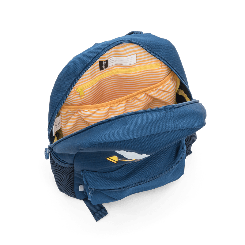 North Pioneer Barnryggsäck blå