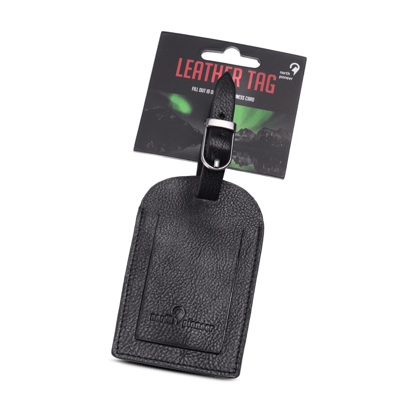 North Pioneer Luggagetag svart