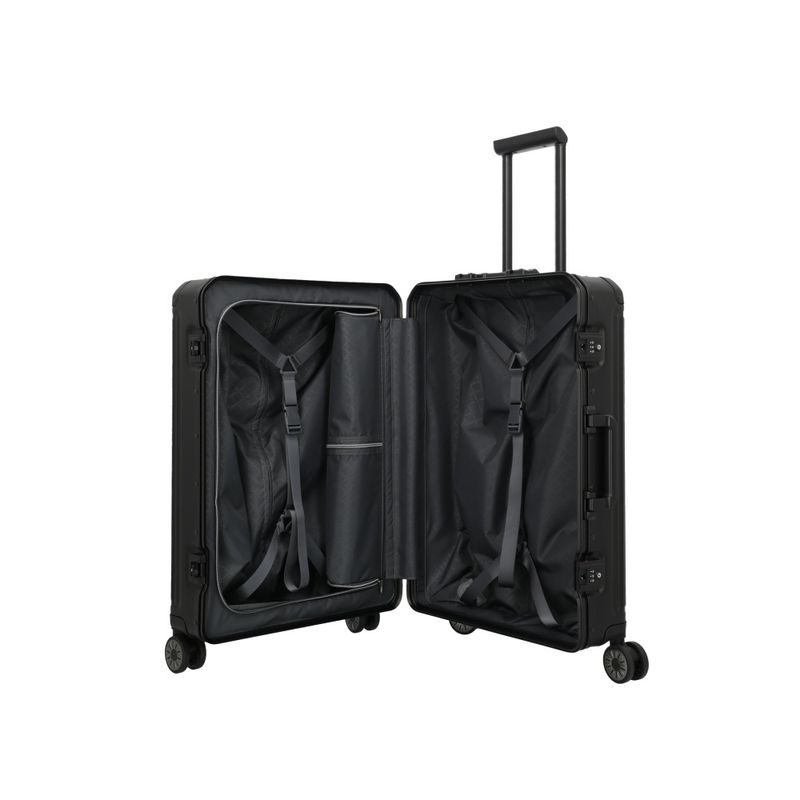 Travelite Next aluminium M svart