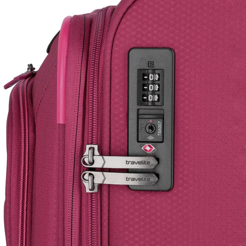 Travelite Skaii M 67 cm exp röd