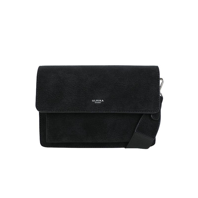 Ulrika Design Boxväska Suede  svart