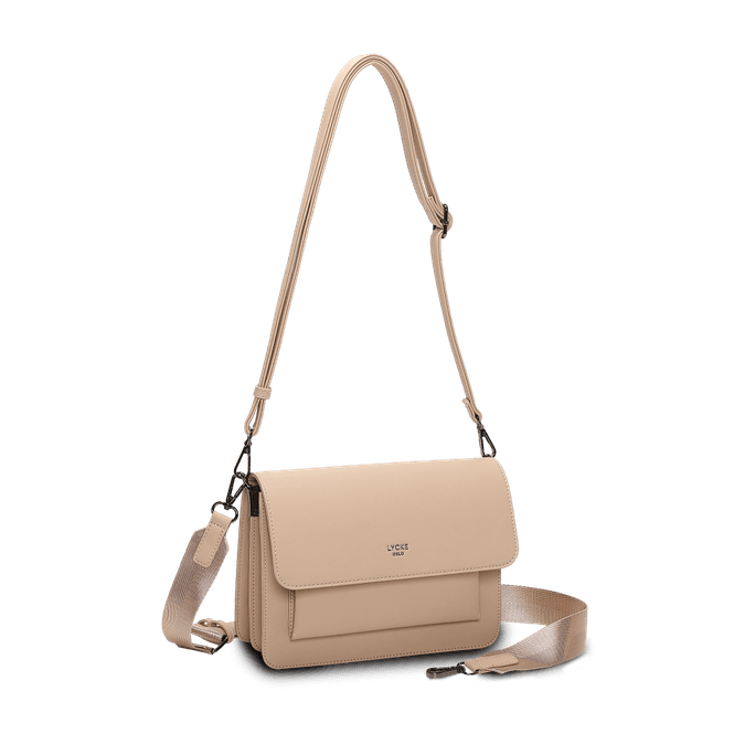 Huvudbild Lycke Flapbag Levanger beige