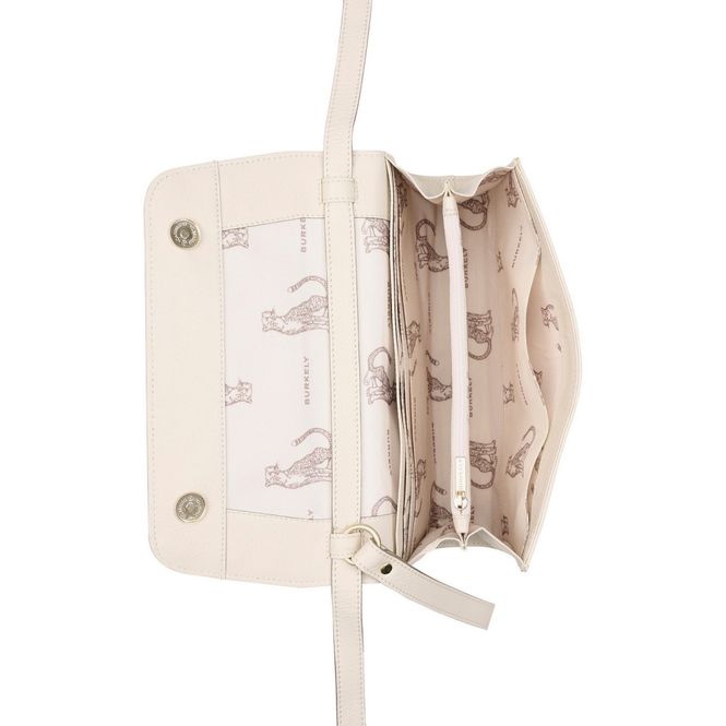 Huvudbild Burkely Clutch off white