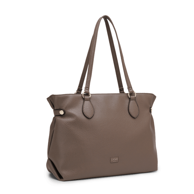 Huvudbild Lycke Totebag Alma taupe
