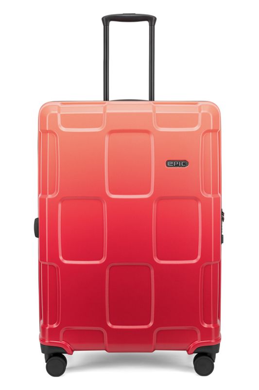 Epic Crate Wildlife 3-set - RedSUNRISE - Resväskor 55/65/75 cm