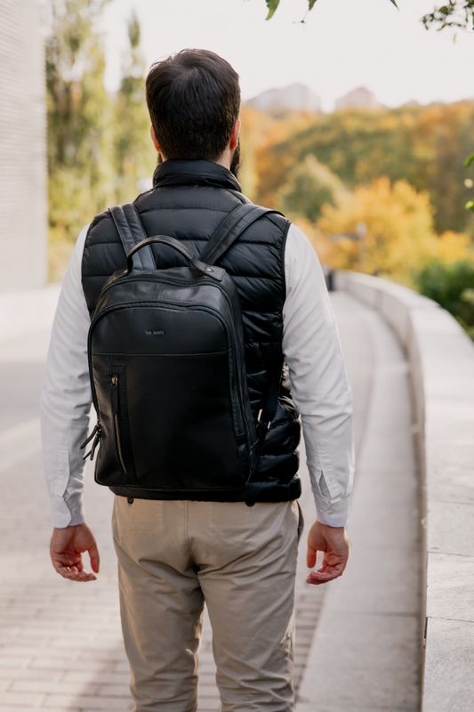 The Monte Ryggsäck/dator  svart